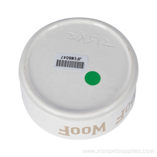 OEM ODM Logo Sublimation Ceramic Pet Dog Bowl